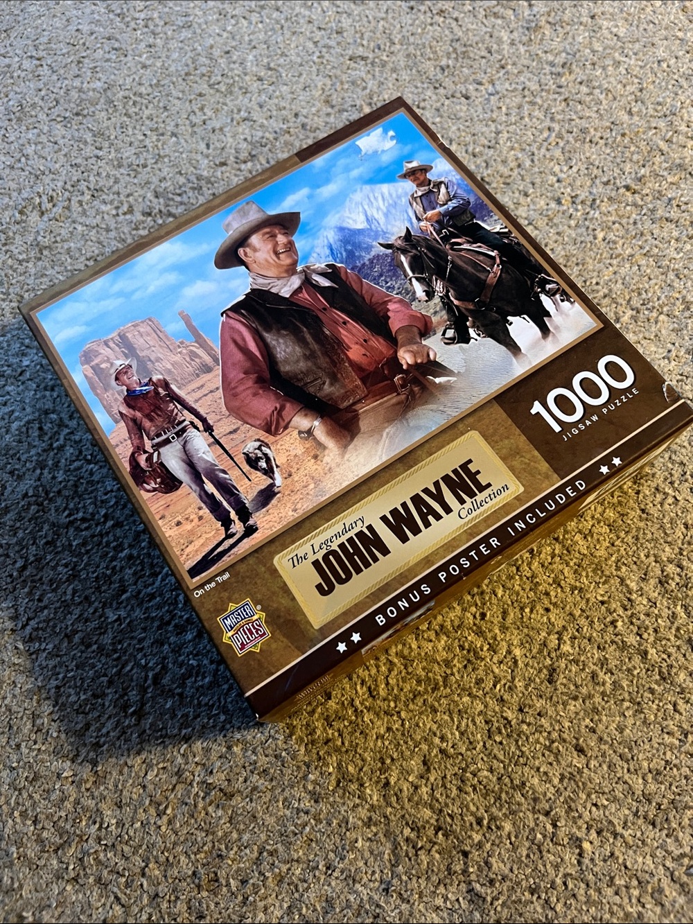 1000-Piece Jigsaw Puzzle - John Wayne Collection